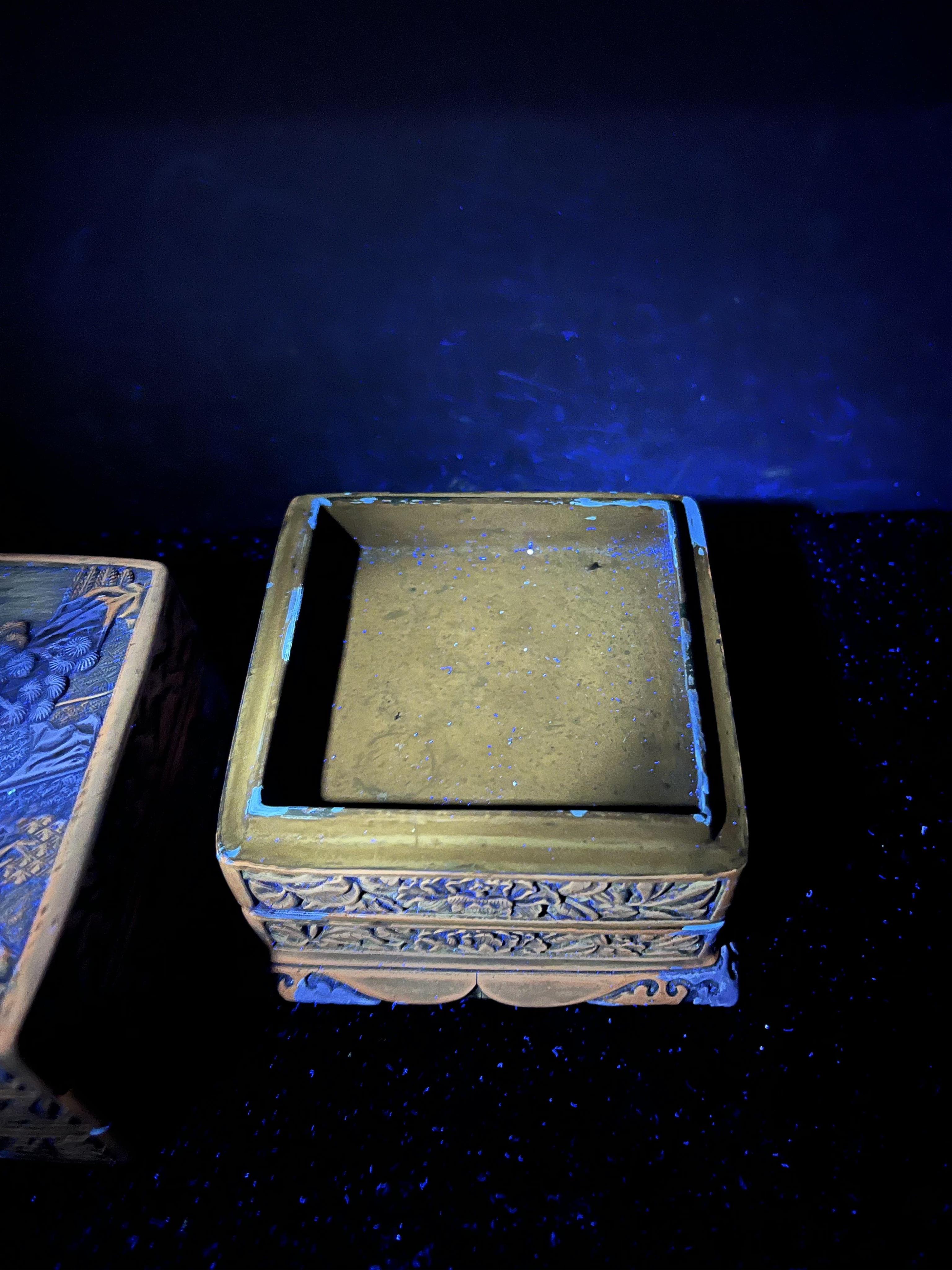 A Chinese Ming cinnabar lacquer four tier box, 15th century